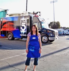 In Hollywood shooting a Demo for KTLA